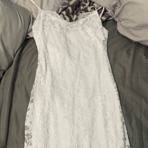 White Lace Dress